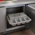 Thumbnail image #4 for Glastender Underbar Partial Condiment Drawer Insert, 16-Inch Door Opening, Side-Serviced, Low Profile, 8-Cup