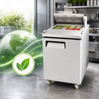 Thumbnail image #4 for Atosa MSF8301GR One-Section Sandwich/Salad Prep Table Refrigerator, 8 1/6 Pans, Stainless Steel, 7.2 Cu. Ft.
