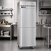 Thumbnail image #4 for Hoshizaki Steelheart One-Section Pass-Thru Refrigerator, 24.2 Cu. Ft., Half-Height Solid Doors, Top-Mount Self-Contained