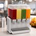 Thumbnail image #4 for Crathco Classic Bubbler Mini-Quad Electric Countertop Pre-Mix Cold Beverage Dispenser with 4 x 2.4-Gallon Bowls