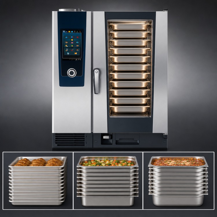 Product image #4 for RATIONAL iCombi Pro 10-Half Size Electric Combi Oven, 208/240V, 3-Phase