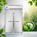 Thumbnail image #5 for Continental Refrigerator D2FSNSS Designer Line 2-Section Reach-In Freezer with Solid Doors, Stainless Steel Interior/Exterior