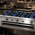 Thumbnail image #4 for Jade Range Supreme JHP-848 48-Inch 8-Burner Countertop Gas Hot Plate