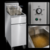 Thumbnail image #4 for Imperial IFS-40-OP 40 lb. Gas Floor Model Open Pot Fryer
