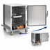 Thumbnail image #4 for Panco Narrow Half-Size Heated Holding Cabinet with Solid Door and Wire Universal Slides