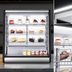 Thumbnail image #5 for KoolMore 31-Inch Countertop Full-Service 4-Tier Refrigerated Display Case with 3 Adjustable Shelves