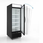 Thumbnail image #4 for Maxximum Maxx Cold MXM1-23FBHC One-Section 23 Cu. Ft. Reach-In Glass Door Freezer Merchandiser, Heated Self-Closing Door