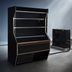 Thumbnail image #4 for Howard-McCray 32E Series 50-Inch Open Front Dairy Merchandiser, Remote Refrigeration, Black, LED Lighting