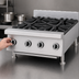 Thumbnail image #4 for Garland US Range UT Counter 36-Inch Heavy-Duty Countertop Gas Hotplate with 6 Open Burners