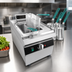 Thumbnail image #4 for Omcan 9L / 2.4 Gallon Electric Single-Tank Countertop Pasta Cooker