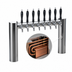 Thumbnail image #4 for Perlick Avenue H-Pipe 10-Faucet Glycol-Cooled Countertop Draft Beer Tower, Stainless Steel