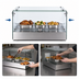Thumbnail image #4 for Omcan Countertop Hot Food Merchandiser / Warmer, 35L, Full-Service/Self-Service