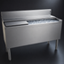 Thumbnail image #4 for Glastender 48-Inch Extra Deep Underbar Stainless Steel Ice Bin with Sliding Cover