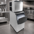 Thumbnail image #4 for Omcan 22-Inch Cube-Style Ice Maker with Bin, Air-Cooled, 350 lb/Day, 275 lb Storage