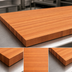 Thumbnail image #4 for Boos Block American Cherry Edge Grain Kitchen Countertop, 144 x 38 x 1-1/2 Inch, Varnique Finish