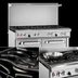 Thumbnail image #4 for Southbend Ultimate 48-Inch Gas Restaurant Range with 7 Open Burners and 2 Space Saver Ovens