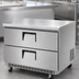 Thumbnail image #4 for Everest Refrigeration 1-Section Undercounter Worktop Refrigerator With 2 Drawers, 10.0 Cu. Ft., 35-5/8 Inch Wide, Stainless Steel