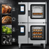 Thumbnail image #4 for Convotherm Maxx Pro K-12 Stacked Double Electric Full-Size Combi Oven/Steamer