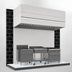 Thumbnail image #5 for Avtec SimpleSpec 48-Inch Wall-Mounted Type I Box Canopy Hood, 60-Inch Deep, 430 Stainless Steel