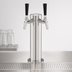 Thumbnail image #4 for Perlick 2-Faucet Air-Cooled Countertop Draft Beer Tower with Polished Chrome Finish