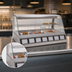 Thumbnail image #4 for Antunes DCH-300 Full-Service Countertop Heated Display Cabinet for 3 Full-Size Pans