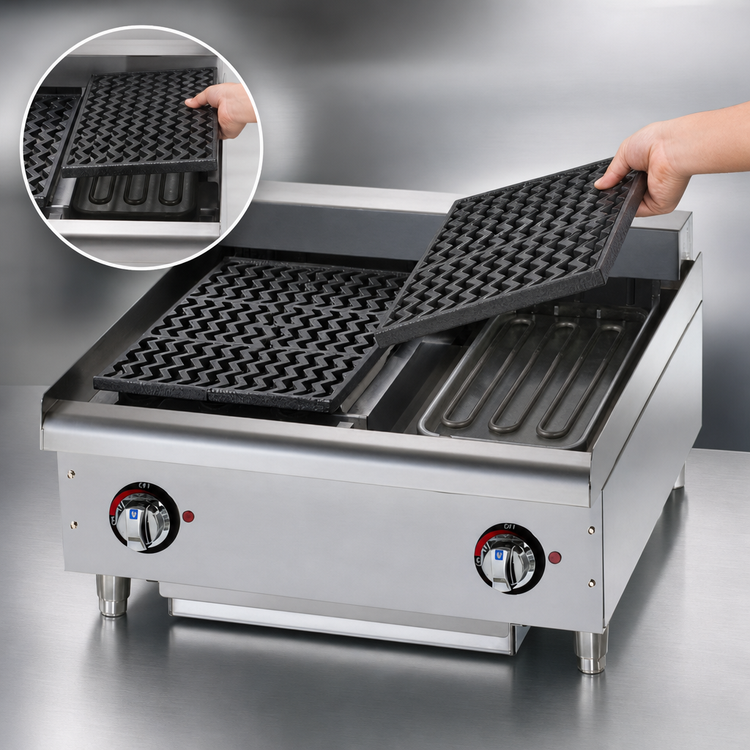 Product image #4 for Star-Max 24-Inch Heavy Duty Radiant Electric Countertop Charbroiler