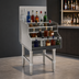 Thumbnail image #4 for Eagle Group Spec-Bar 24-Inch Wide Freestanding 4-Step Stainless Steel Liquor Bottle Display Unit