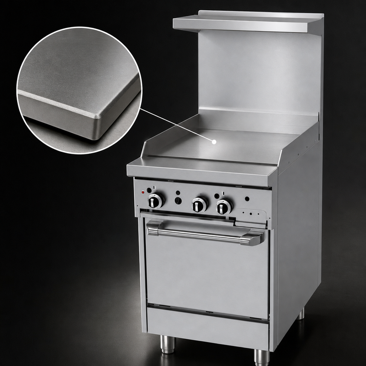 Product image #4 for Garland GFE Starfire Pro 24-Inch Gas Restaurant Range with Thermostatic Griddle and Space Saver Oven