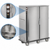 Thumbnail image #5 for FWE P-Series Electric Double-Door Banquet Cart Holding Cabinet for 120-144 Covered Plates