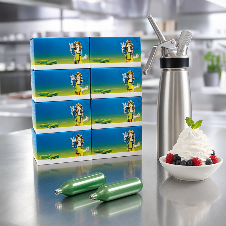 Product image #5 for Whip-It! Original N2O Whipped Cream Chargers, 12 x 50-Pack Case of 600