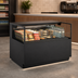 Thumbnail image #4 for Reveal® Self-Service Non-Refrigerated Freestanding Pastry Display Case with LED Top Light, 35-3/4