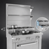 Thumbnail image #4 for Southbend Platinum 36-Inch Heavy Duty Gas Range with 6 Open Burners, Step-Up Rear Burners, and Standard Oven