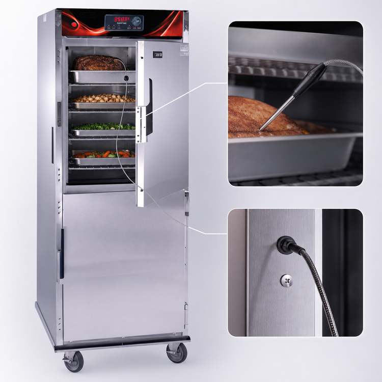 Product image #4 for Cres Cor Roast-N-Hold Deluxe Full-Height Gentle Convection Cook and Hold Oven, 240V, 3-Phase