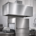 Thumbnail image #5 for Avtec SimpleSpec Type II Ceiling-Mounted Dishwasher Canopy Hood with Exhaust Collar, 84 x 48 x 24 Inches, Fits 66-Inch Conveyor Dish Machines
