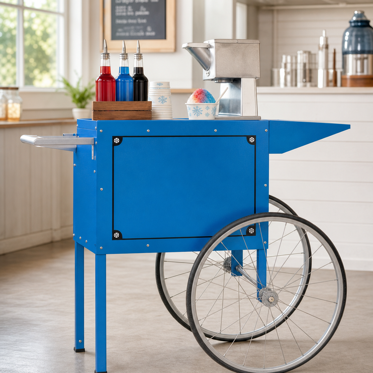 Product image #4 for Benchmark Antique Trolley Cart for Snow Cone Machine