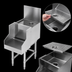 Thumbnail image #4 for Spec-Bar 18-Inch Freestanding Blender Station with Drainboard Top and Blender Shelf