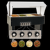 Thumbnail image #4 for Eagle Service Mate Deluxe Portable Buffet Hot Food Table with Sneeze Guard, 4 Wells, 63-1/2-Inch, 240V