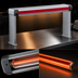 Thumbnail image #4 for Hatco Glo-Ray Designer Single Unlighted Infrared Strip Heater, 33-1/2 Inch Wide, Aluminum, 660 Watt