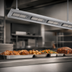 Thumbnail image #4 for Hatco Ultra-Glo 66-Inch Double Ceramic Infrared Foodwarmer Strip Heat Lamp