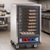 Thumbnail image #4 for Metro C5 1 Series Half-Height Mobile Non-Insulated Heated Holding & Proofing Cabinet, Clear Polycarbonate Door, Lip Load Slides, 17 Pan Capacity