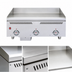 Thumbnail image #5 for Vulcan VCCG72-AR Heavy Duty 72-Inch Countertop Gas Griddle with 1-Inch Chrome Plate and Drawers