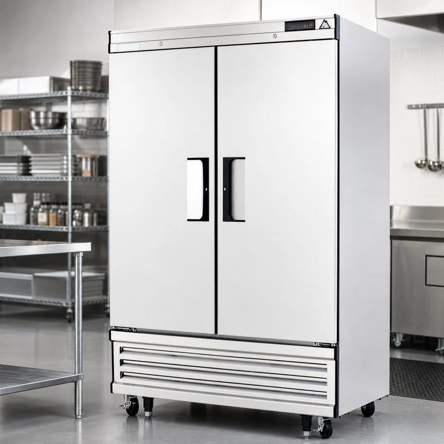 Full-Height Solid Hinged Doors
