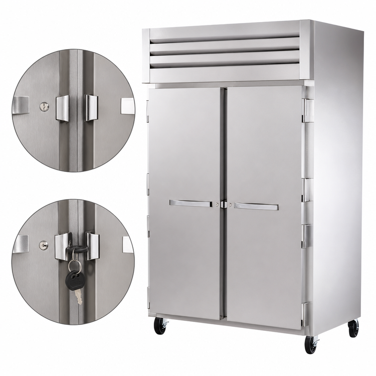 Product image #4 for SPEC SERIES Two-Section Reach-In Heated Holding Cabinet, Standard Depth