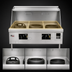 Thumbnail image #4 for EcoDeck 3-Chamber Waterless Gas Wok Range with Integrated Sink and Water Wash Bar