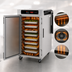 Thumbnail image #5 for Metro HotBlox Narrow 8-Pan Pass-Thru Undercounter Insulated Holding Cabinet with Digital Touchscreen