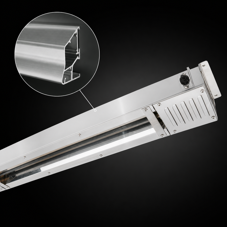 Product image #4 for Sapphire 60-Inch Electric Unlighted Strip Warmer