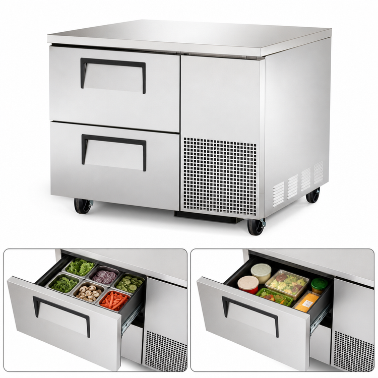 Product image #4 for True 44.5-Inch Deep Undercounter Refrigerator with 2 Drawers