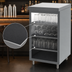 Thumbnail image #4 for Perlick Top Shelf 24-Inch Back Bar Glass Storage Cabinet with 3 Adjustable Sound-Deadened Shelves