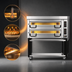 Thumbnail image #4 for PizzaMaster PM 942ED Two-Deck Electric Pizza Deck Oven with Ceramic Clay Stones
