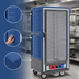 Thumbnail image #4 for Metro C5 3 Series 3/4 Height Mobile Moisture Heated Holding & Proofing Cabinet with Blue Insulation Armour and Clear Polycarbonate Door